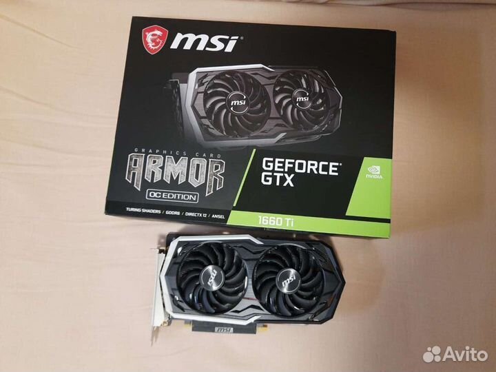 Msi Gtx 1660 ti Armor