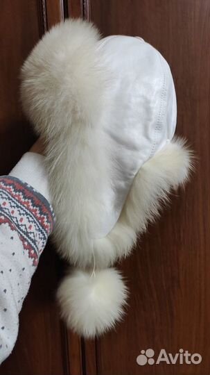 Шапка песец