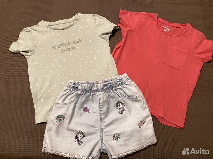 Одежда на девочку пакетом 116 122