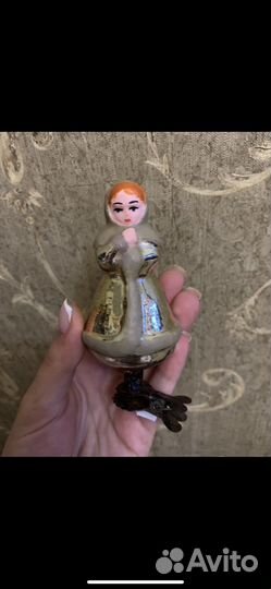 Елочные игрушки на прищепке, времен СССР