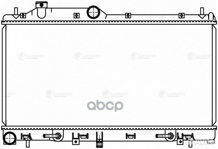 Радиатор охл. для а/м Subaru Outback (09) /Legacy