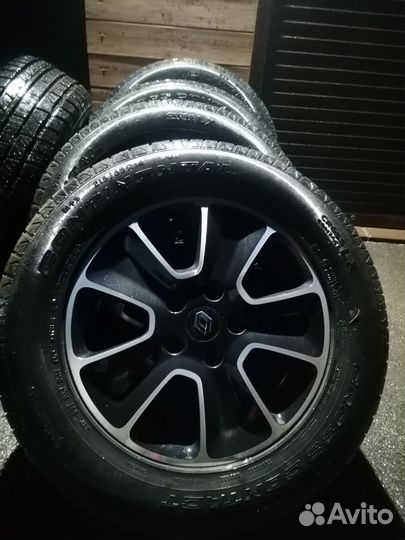 Колееса дастер, ниссан терано, в сборе, летние