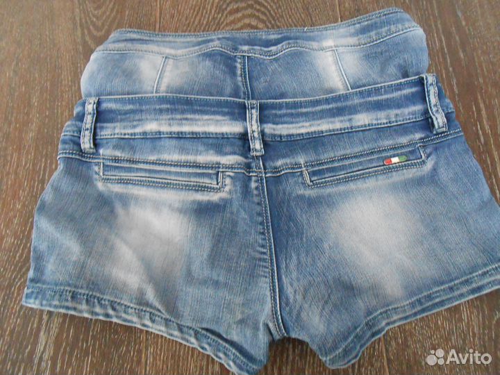 Шорты на высокой посадке