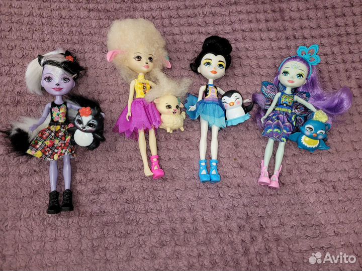 Кукла enchantimals с питомцем
