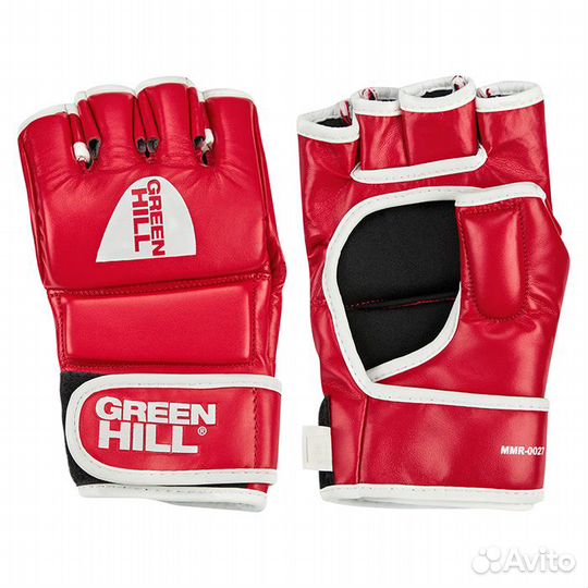 Перчатки для мма GH Cage красные (M)