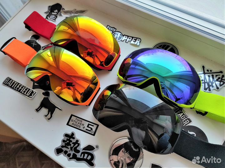 Очки маска горнолыжная