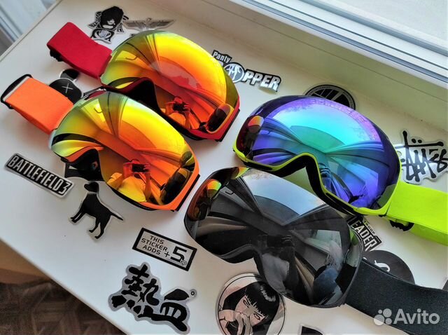 Очки маска горнолыжная