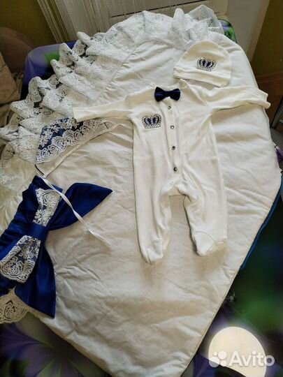 Конверт на выписку для мальчика весна осень