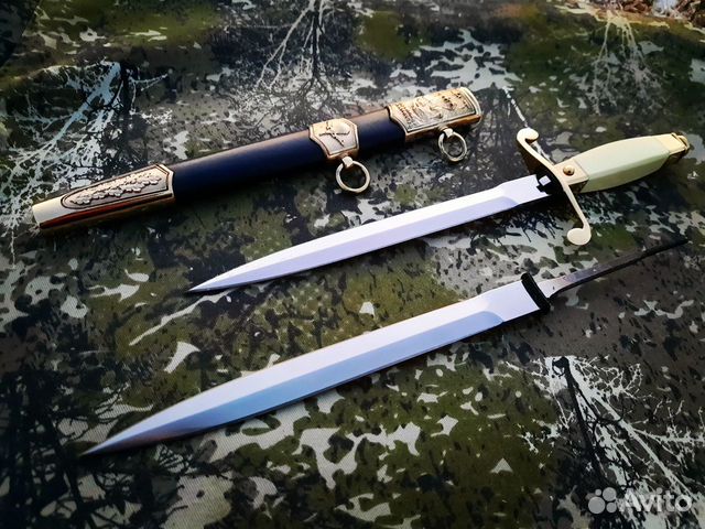 Кортик вдв с дополнительным клинком