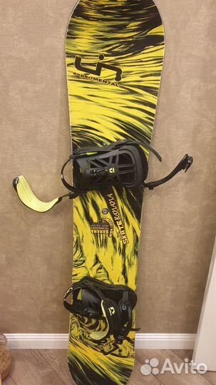 Сноуборд lib tech 154 и крепления union