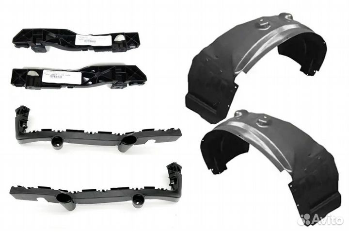 Кронштейны бампера Dodge Journey 2014-2020