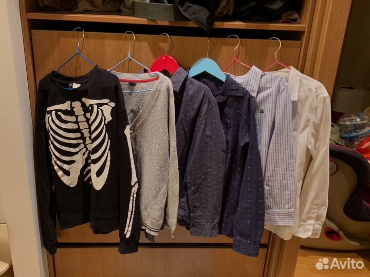 Одежда на мальчика 134-146, рубашки и толстовки
