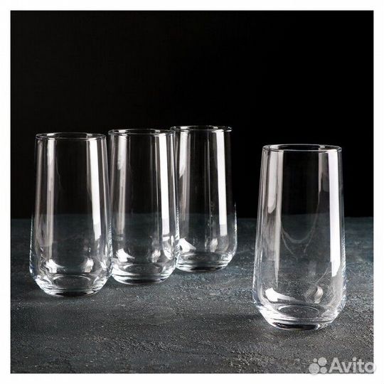 Набор стаканов Pasabahce Allegra, 470 мл, 4 шт