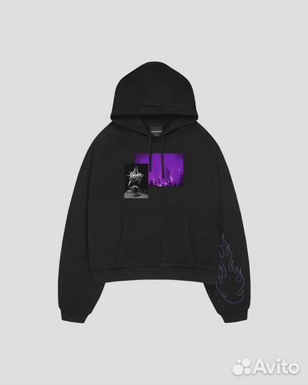 Худи 'flame' от Louchesaints