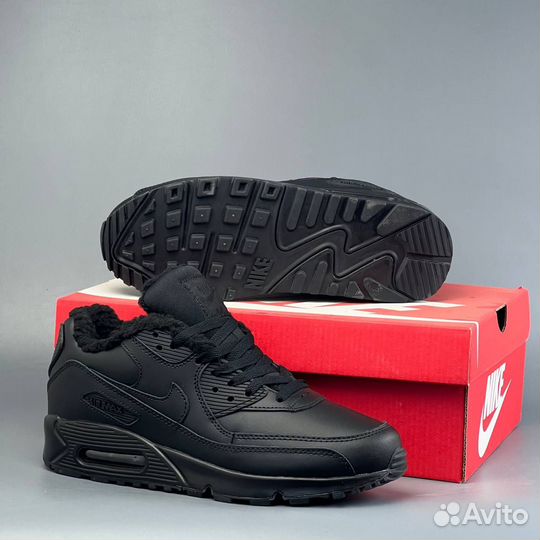 Стильные кроссовки Nike Air Max c мехом