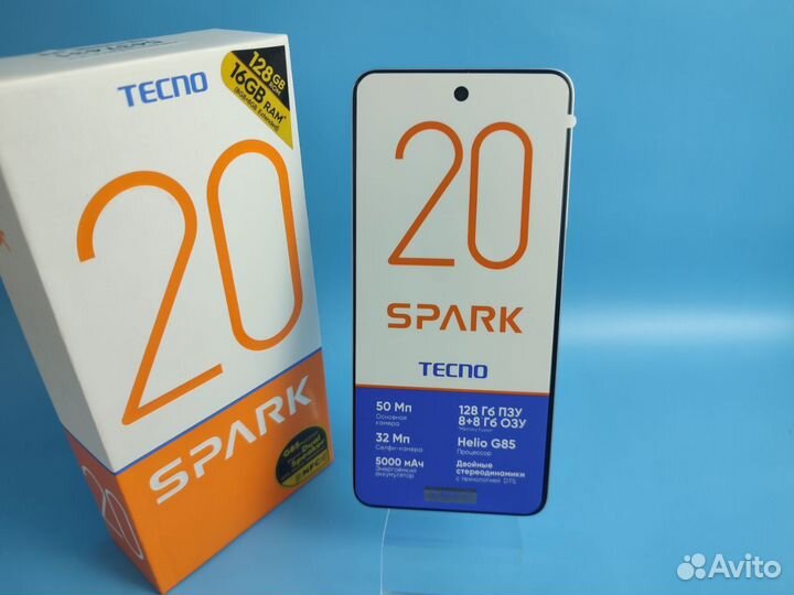TECNO Spark 20, 8/128 ГБ