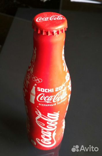 Бутылка Coca - cola с олимпийской символикой