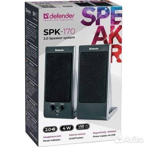 Компьютерные колонки Defender SPK 170