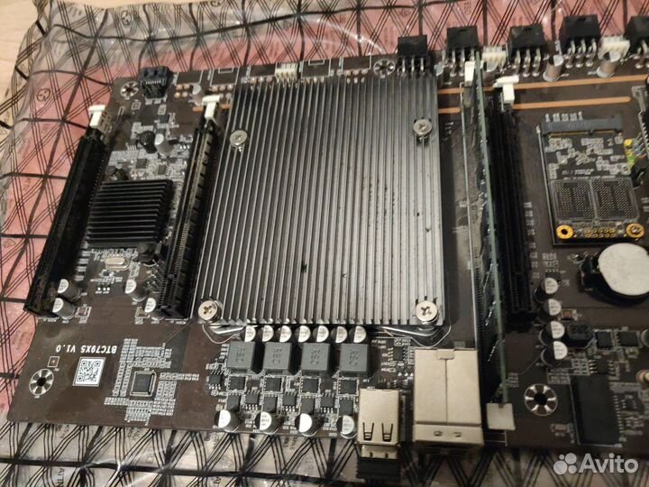 Материнская плата + проц + ссд+ 8гб