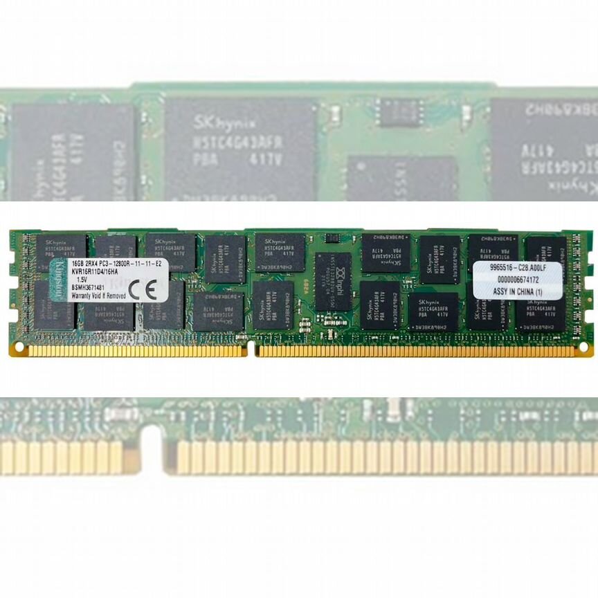 [KVR16R11D4/16HA] Оперативная Память Kingston Kvr16r11d4/16ha DDR3