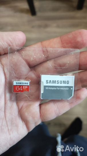 Карта Памяти microSD 64гб Samsung EVO Plus