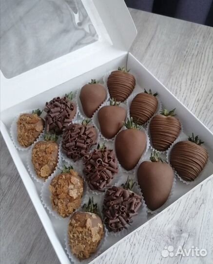 Клубника в шоколаде