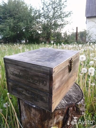 Ящик деревянный