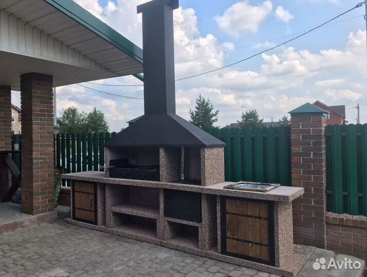 Модульные барбекю комплексы