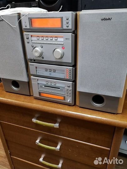 Музыкальный центр sony dhc nx 5mdsony