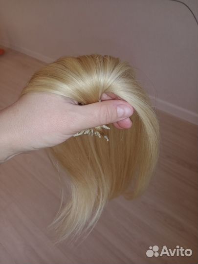 Волосы для наращивания блонд