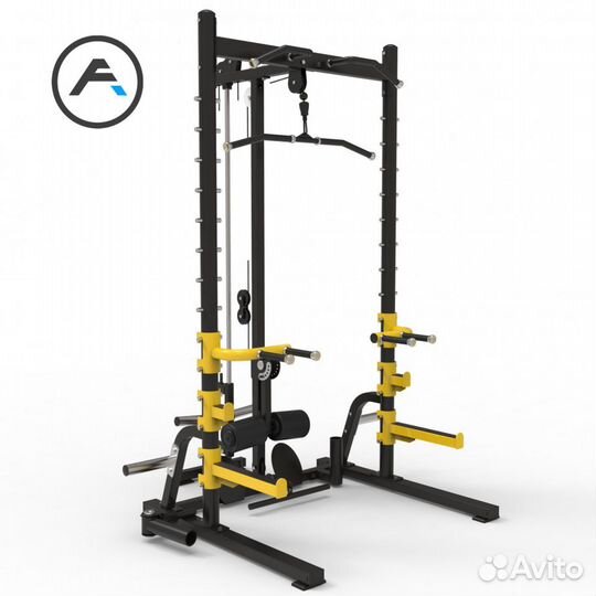 Многофункциональная силовая рама с верхним и нижни