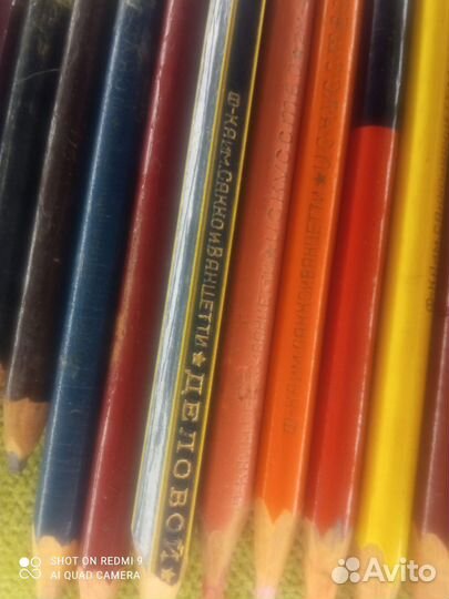 Карандаши Сакко и Ванцетти 1955 год СССР