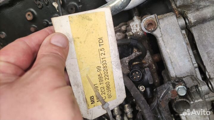 Двигатель бу Mercedes 605960 2.5 diesel