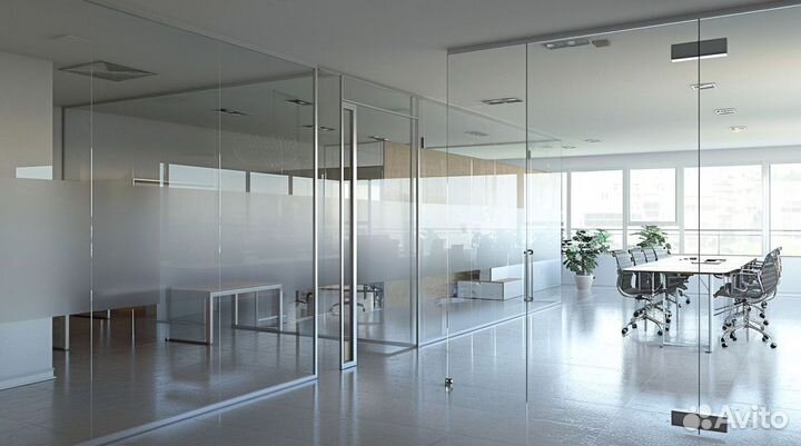 Перегородка из стекла