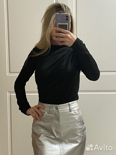 Боди черное H&M