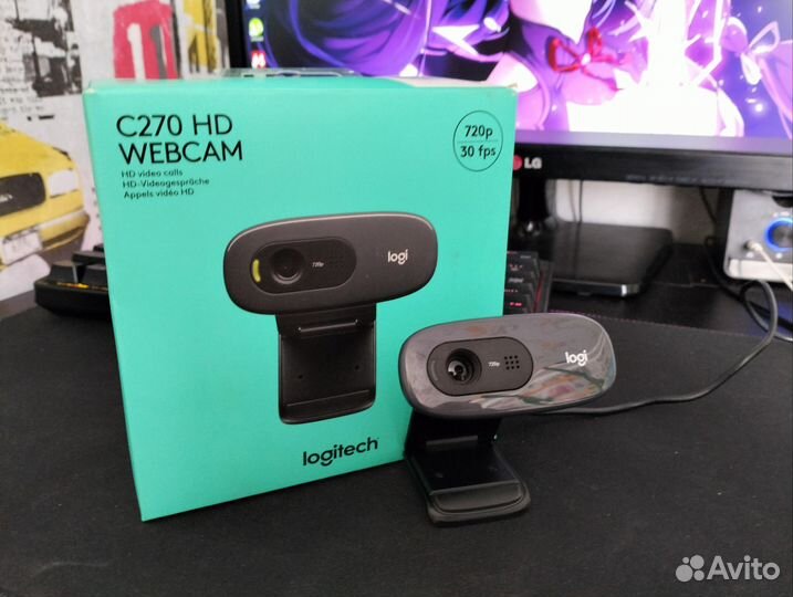 Веб камера Logitech c270