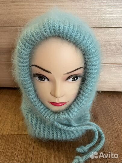 Капор капюшон из пуха норки