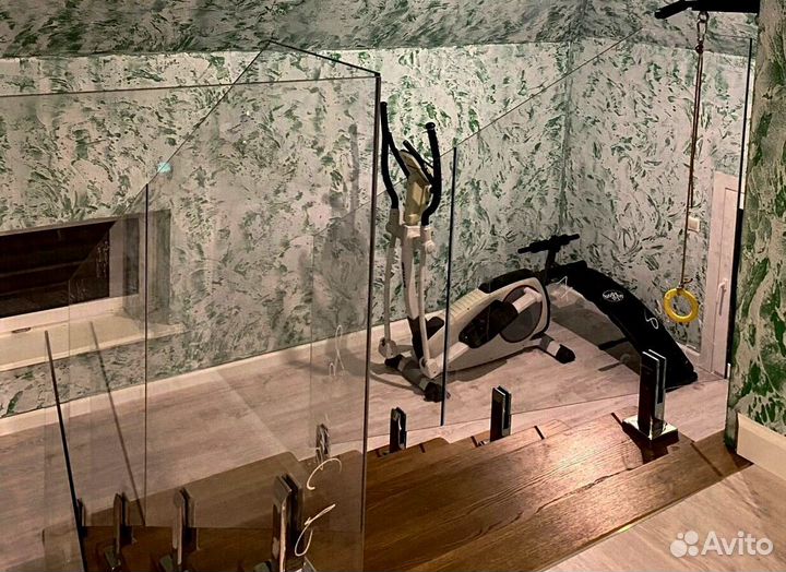 Стеклянные перила для лестниц