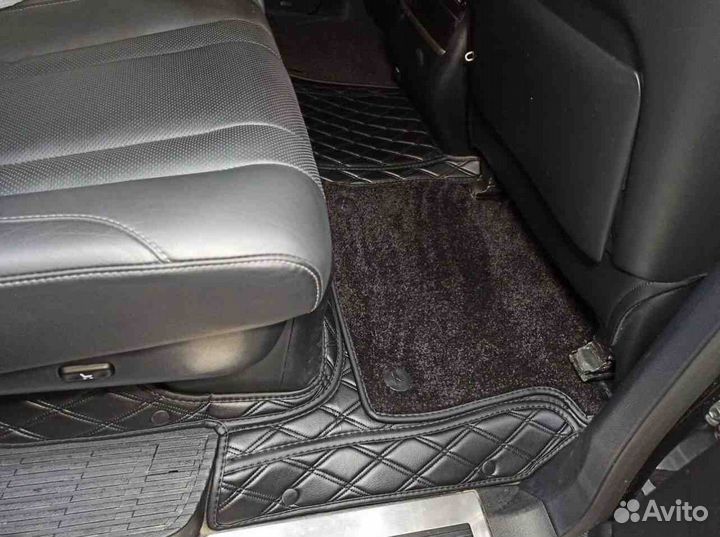3Д коврики из экокожи lexus LX 2020