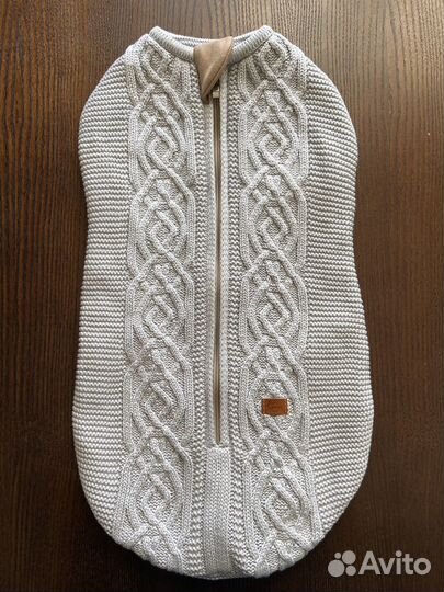 Кокон для новорожденных loomknits