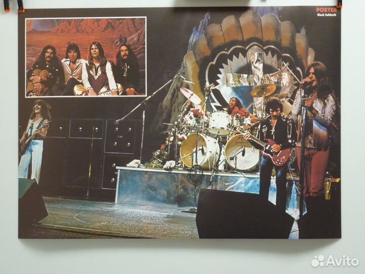 Постеры hard rock и heavy metal групп