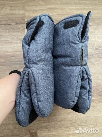 Муфта варежки на коляску Мимими