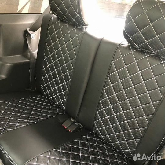 Чехлы Mitsubishi Pajero Mini (ромб)