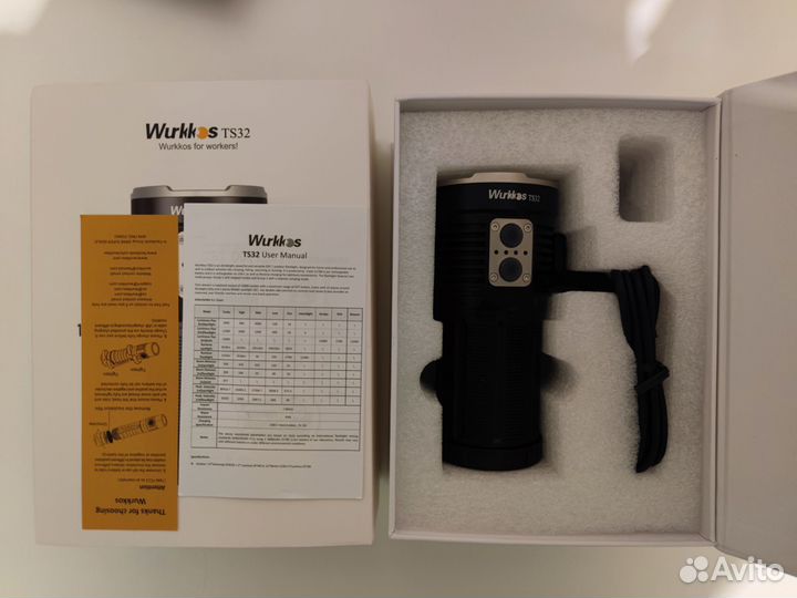 Фонарь Wurkkos TS32 13000 Lm