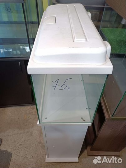 Аквариум 75 л. С тумбой