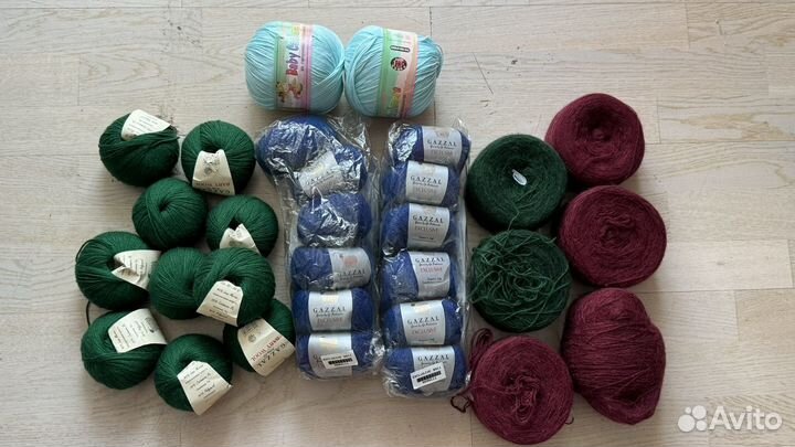 Пряжа для вязания (2 пакета)