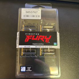 Оперативная память sodimm DDR4 Kingston Fury 64gb