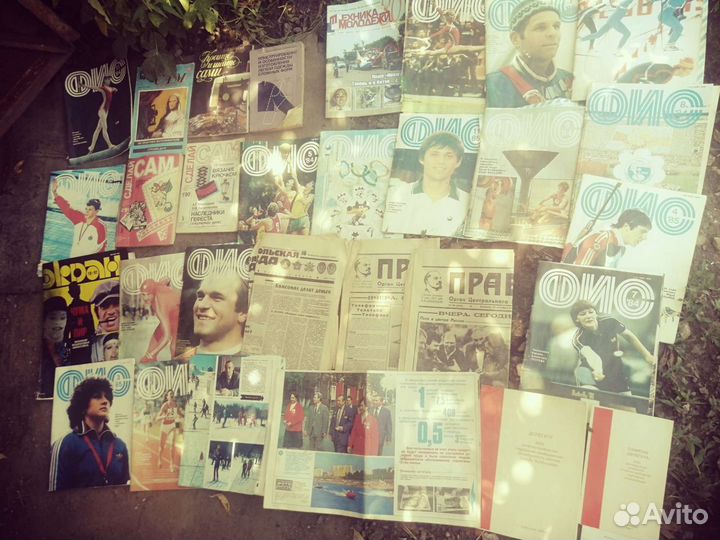 Журналы газеты комиксы СССР
