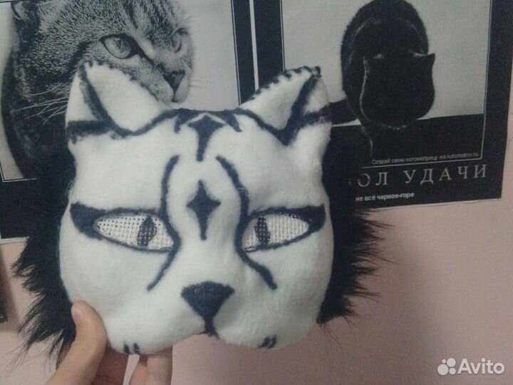 Кот,кошка маска для квадробики