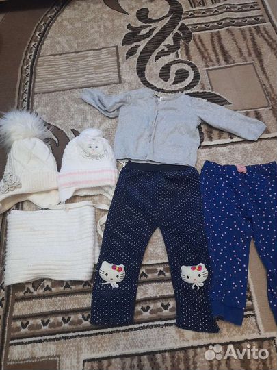 Комплект шапка, шарф